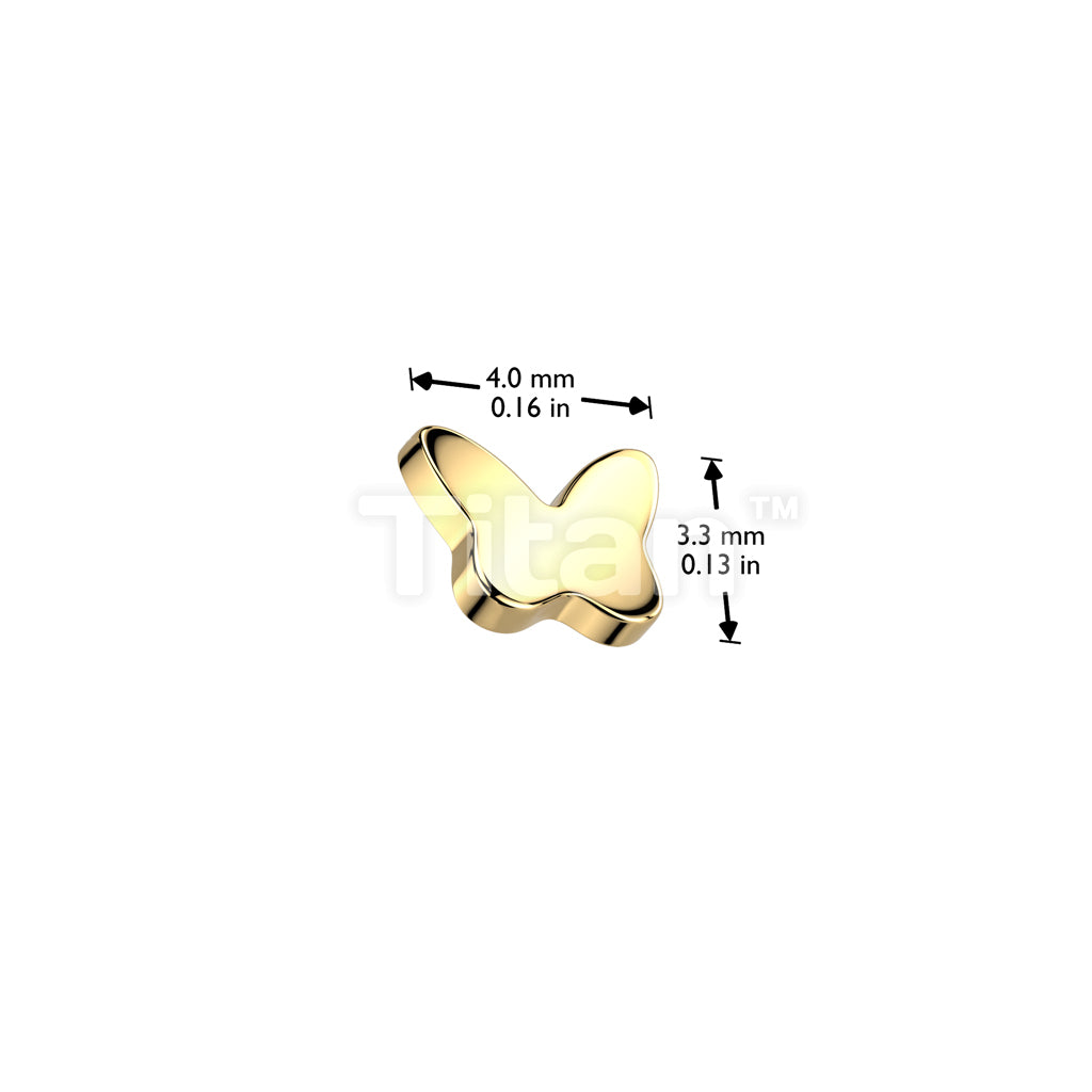 Implant Grade Titanium Internally Threaded Butterfly Top - Image 4