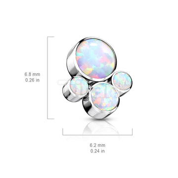 ASTM F136 Titanium Implant Grade Titanium Internally Threaded Bezel Set... - Image 6