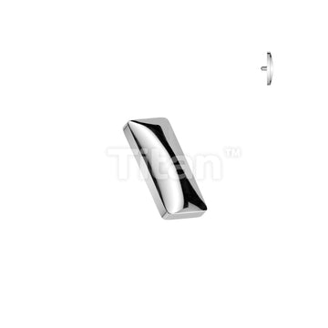 Implant Grade Titanium Internally Threaded Rounded Rectangle Top - Image 3