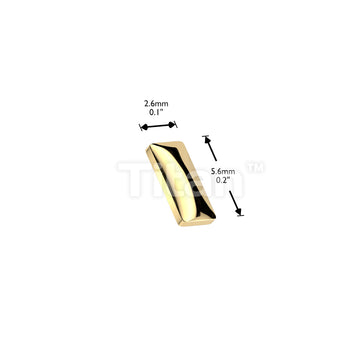 Implant Grade Titanium Internally Threaded Rounded Rectangle Top - Image 4