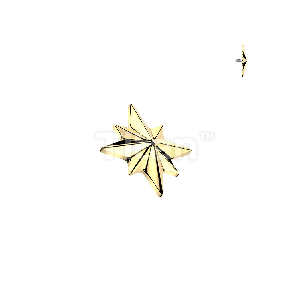 Titanium Internally Threaded Starburst Top - Image 2