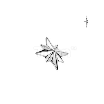Titanium Internally Threaded Starburst Top - Image 3