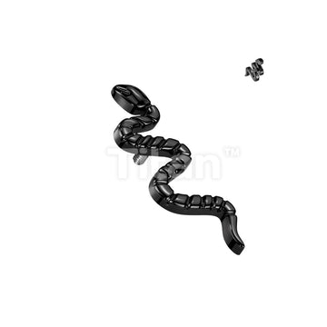 ASTM F136 Titanium Implant Grade Titanium Internally Threaded Snake Top - Image 3