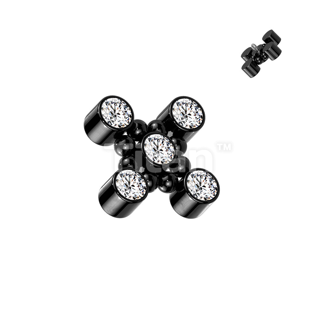 ASTM F136 Titanium Implant Grade Titanium Internally Threaded Square... - Image 4