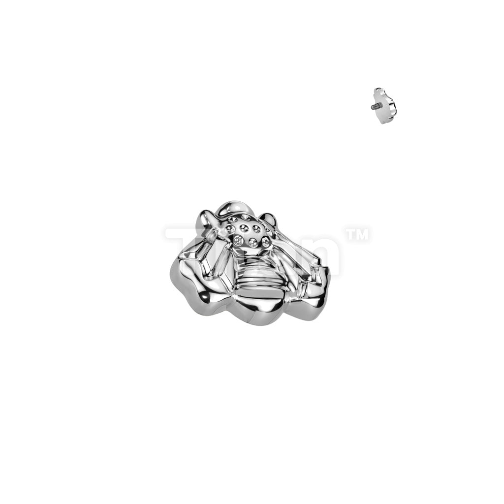 ASTM F136 Titanium Implant Grade Titanium Internally Threaded Bee Top - Image 3