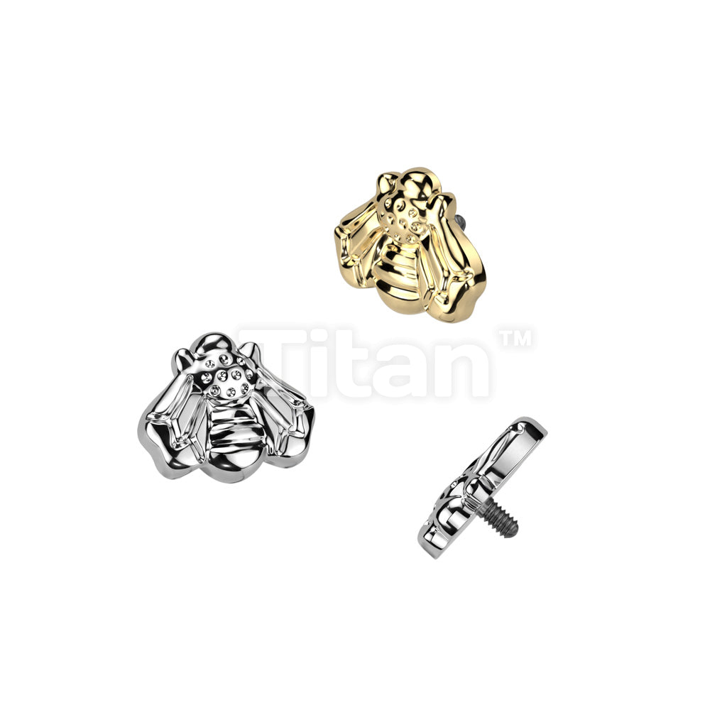 Implant Grade Titanium Internally Threaded Bee Top