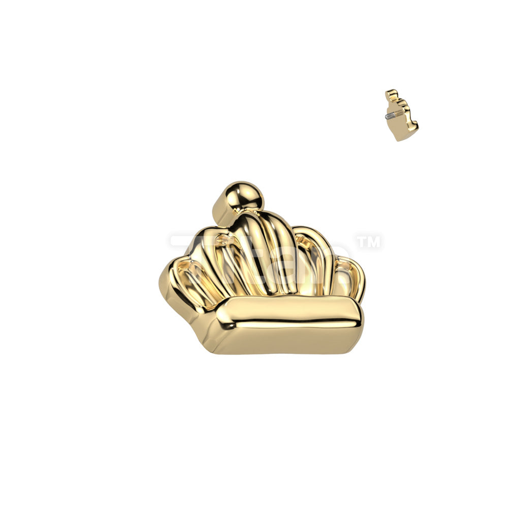 Implant Grade Titanium Internally Threaded Crown Top - Image 2