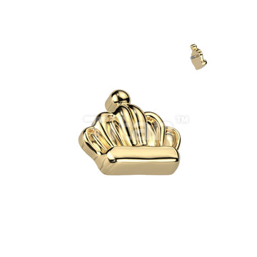 ASTM F136 Titanium Implant Grade Titanium Internally Threaded Crown Top - Image 2