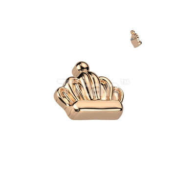 ASTM F136 Titanium Implant Grade Titanium Internally Threaded Crown Top - Image 3