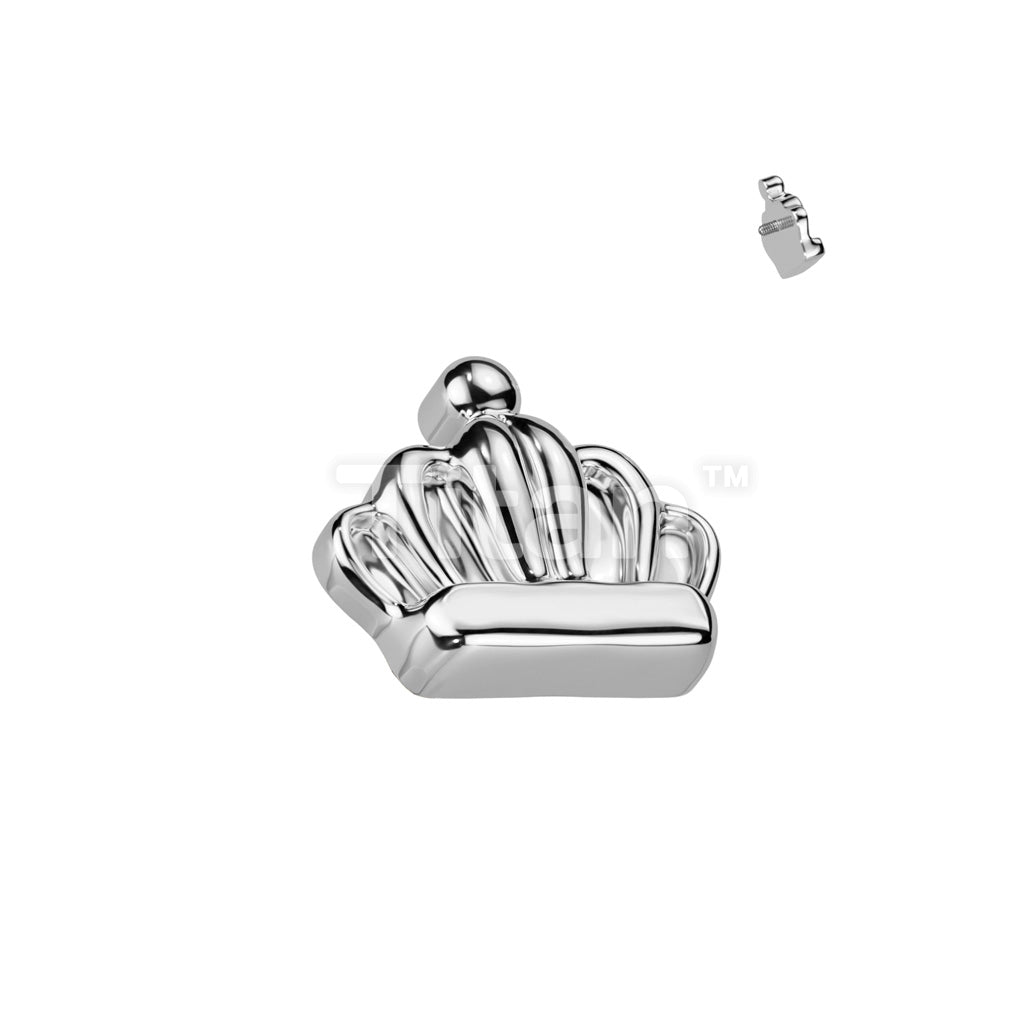 Implant Grade Titanium Internally Threaded Crown Top - Image 4