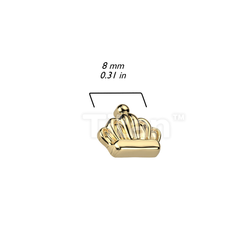 ASTM F136 Titanium Implant Grade Titanium Internally Threaded Crown Top - Image 5