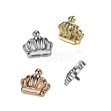 Implant Grade Titanium Internally Threaded Crown Top