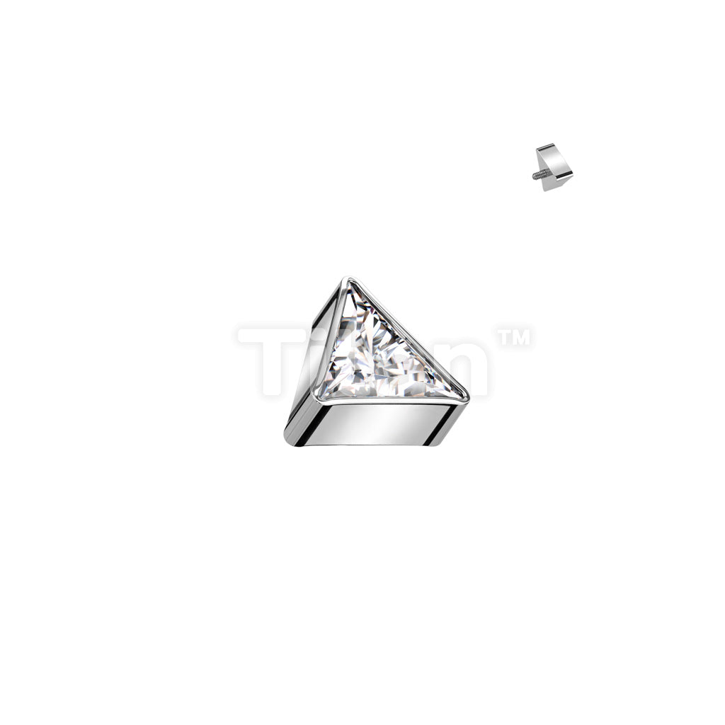 ASTM F136 Titanium Implant Grade Titanium Internally Threaded Triangle... - Image 3