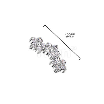 ASTM F136 Titanium Implant Grade Titanium Internally Threaded Triple CZ... - Image 4