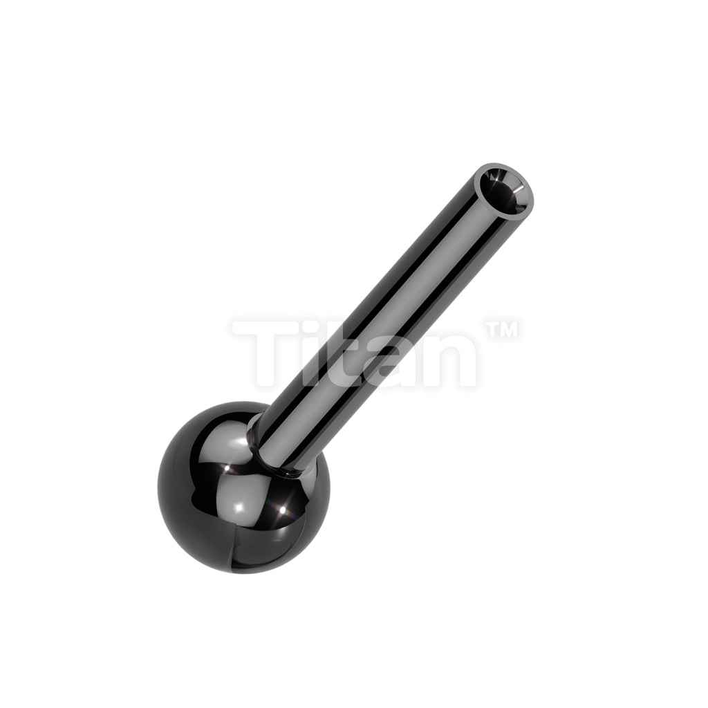 Implant Grade Titanium Threadless Push In Barbell Pins With One Ball  - Image 3