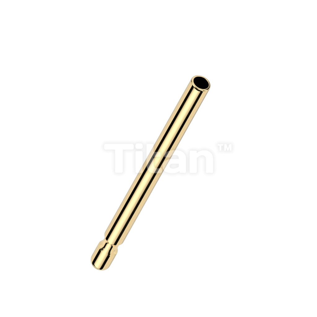Implant Grade Titanium Threadless 20ga Push In Earring Stud Post - Image 2