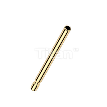 Implant Grade Titanium Threadless 20ga Push In Earring Stud Post - Image 2