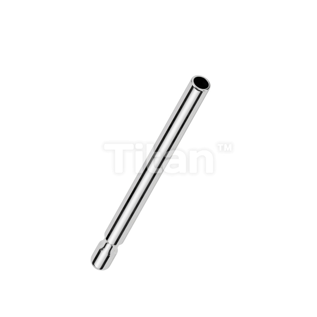 Implant Grade Titanium Threadless 20ga Push In Earring Stud Post - Image 3