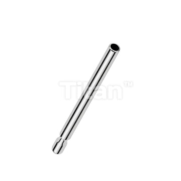 Implant Grade Titanium Threadless 20ga Push In Earring Stud Post - Image 3