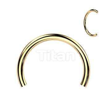 Implant Grade Titanium Threadless Push In Horseshoe Barbell Pins - Image 2