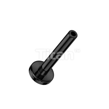 Implant Grade Titanium Threadless Push In 3mm Base Flat Back Stud Labret Pins - Image 3