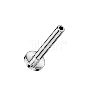 Implant Grade Titanium Threadless Push In 3mm Base Flat Back Stud Labret Pins - Image 5