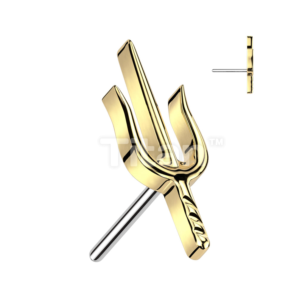 Implant Grade Titanium Threadless Push In Trident Top - Image 2