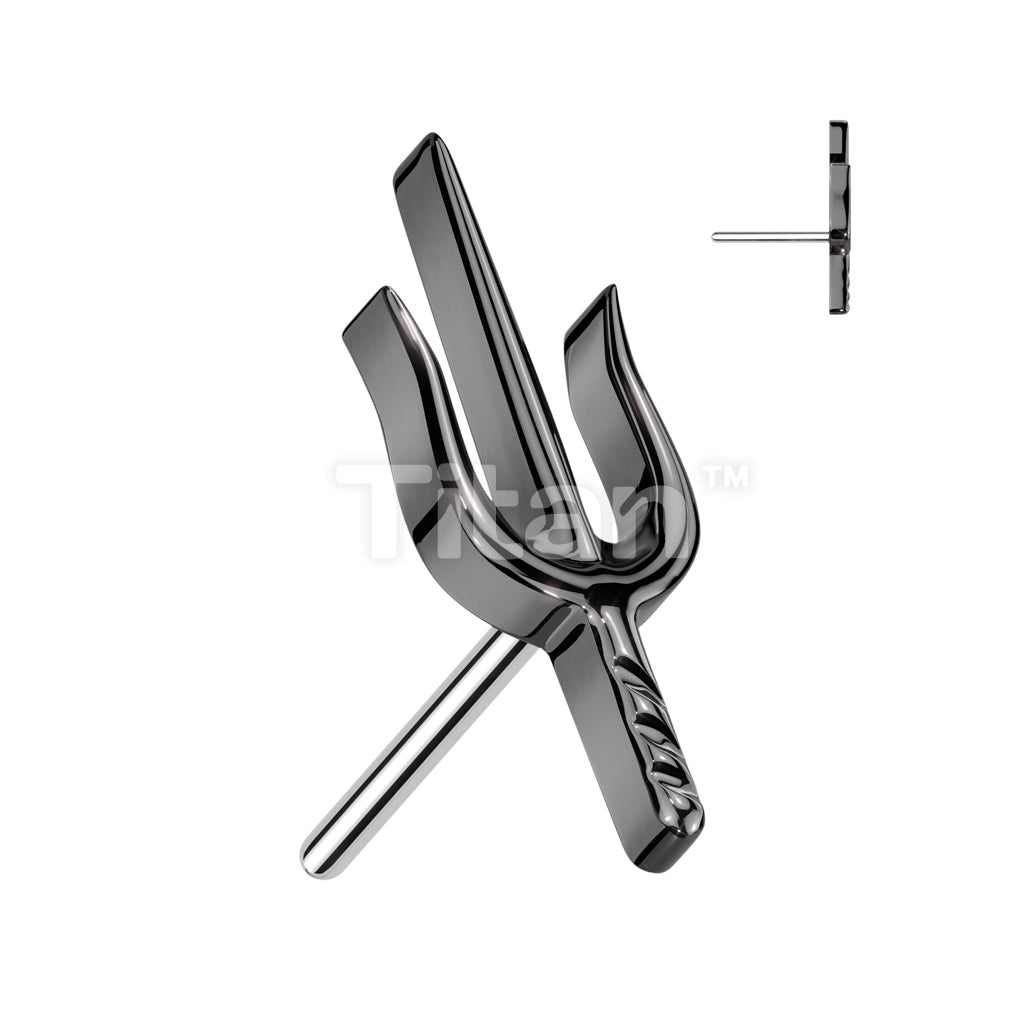 Implant Grade Titanium Threadless Push In Trident Top - Image 3