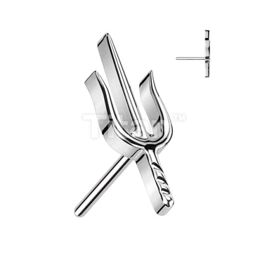 Implant Grade Titanium Threadless Push In Trident Top - Image 4