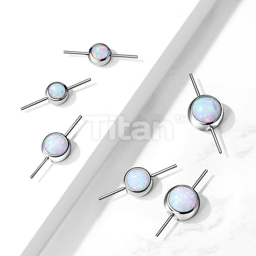 ASTM F136 Titanium Implant Grade Titanium Threadless Push In Bezel Set...