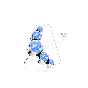 ASTM F136 Titanium Implant Grade Titanium Threadless Push In 5 Round... - Image 6
