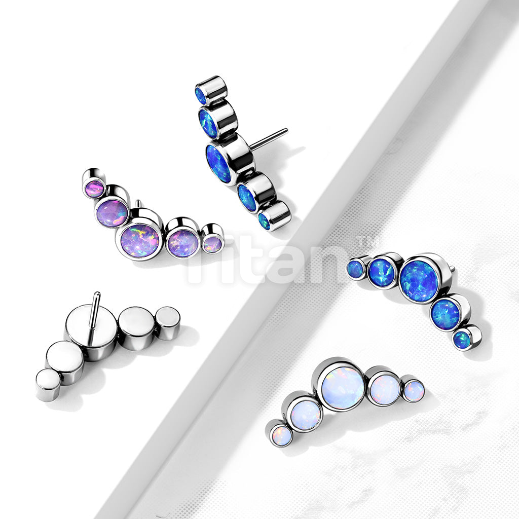 ASTM F136 Titanium Implant Grade Titanium Threadless Push In 5 Round...