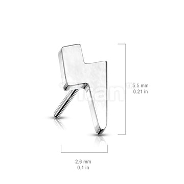 Implant Grade Titanium Threadless Push In Lightning Bolt Tops - Image 7