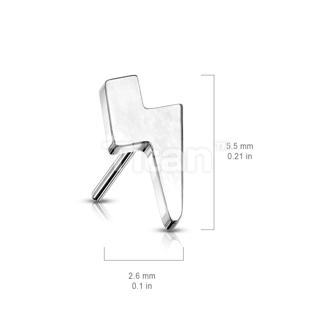ASTM F136 Titanium Implant Grade Titanium Threadless Push In Lightning... - Image 7