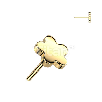 Implant Grade Titanium Threadless Push In Flower Top - Image 2