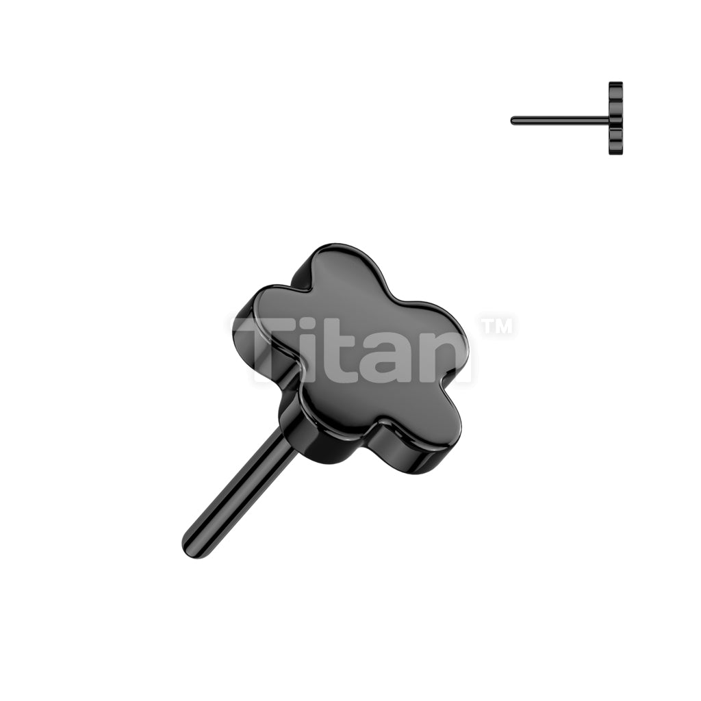 Implant Grade Titanium Threadless Push In Flower Top - Image 3