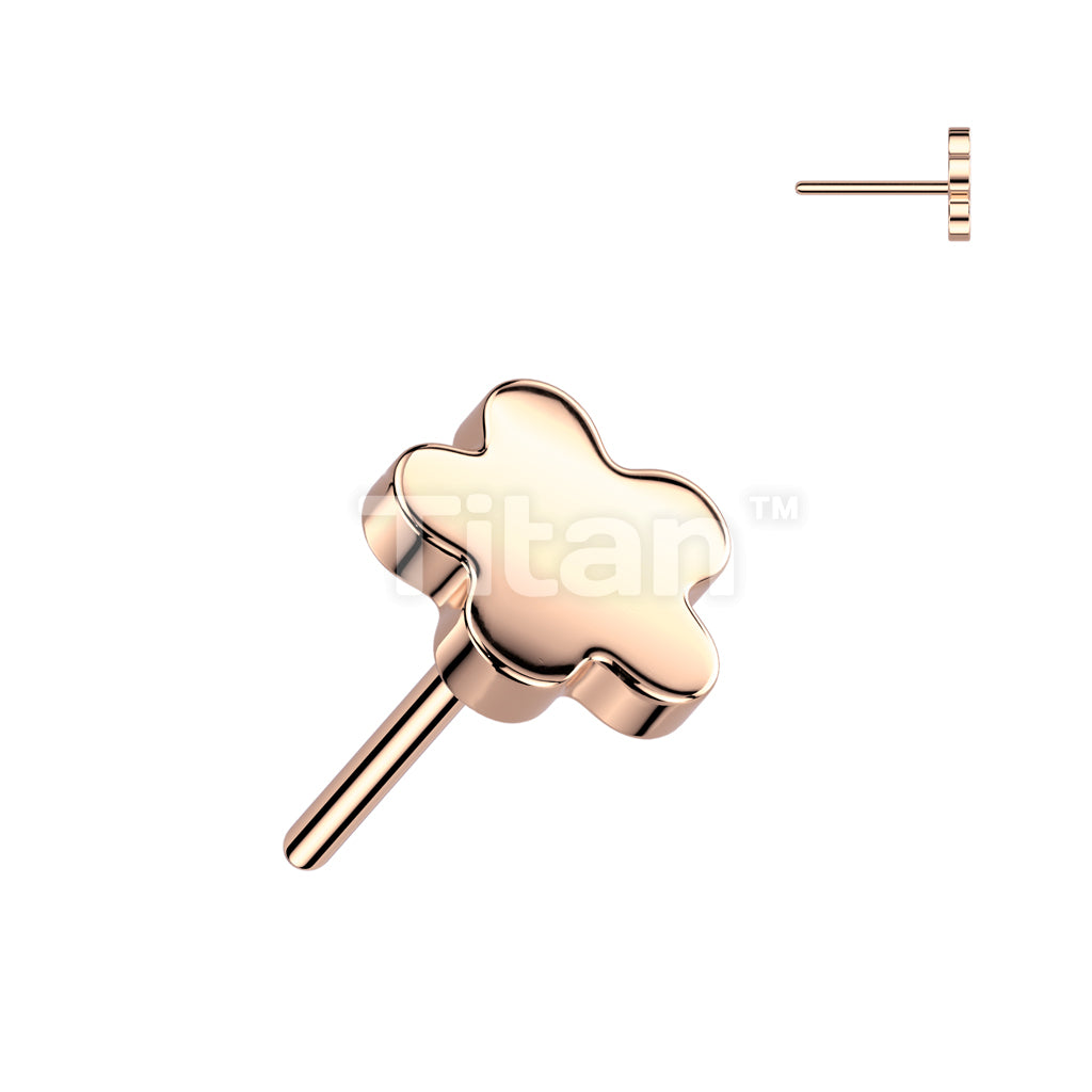 Implant Grade Titanium Threadless Push In Flower Top - Image 4