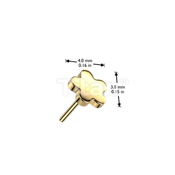 Implant Grade Titanium Threadless Push In Flower Top - Image 6