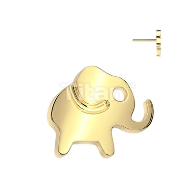 Implant Grade Titanium Threadless Push In Elephant Top - Image 2