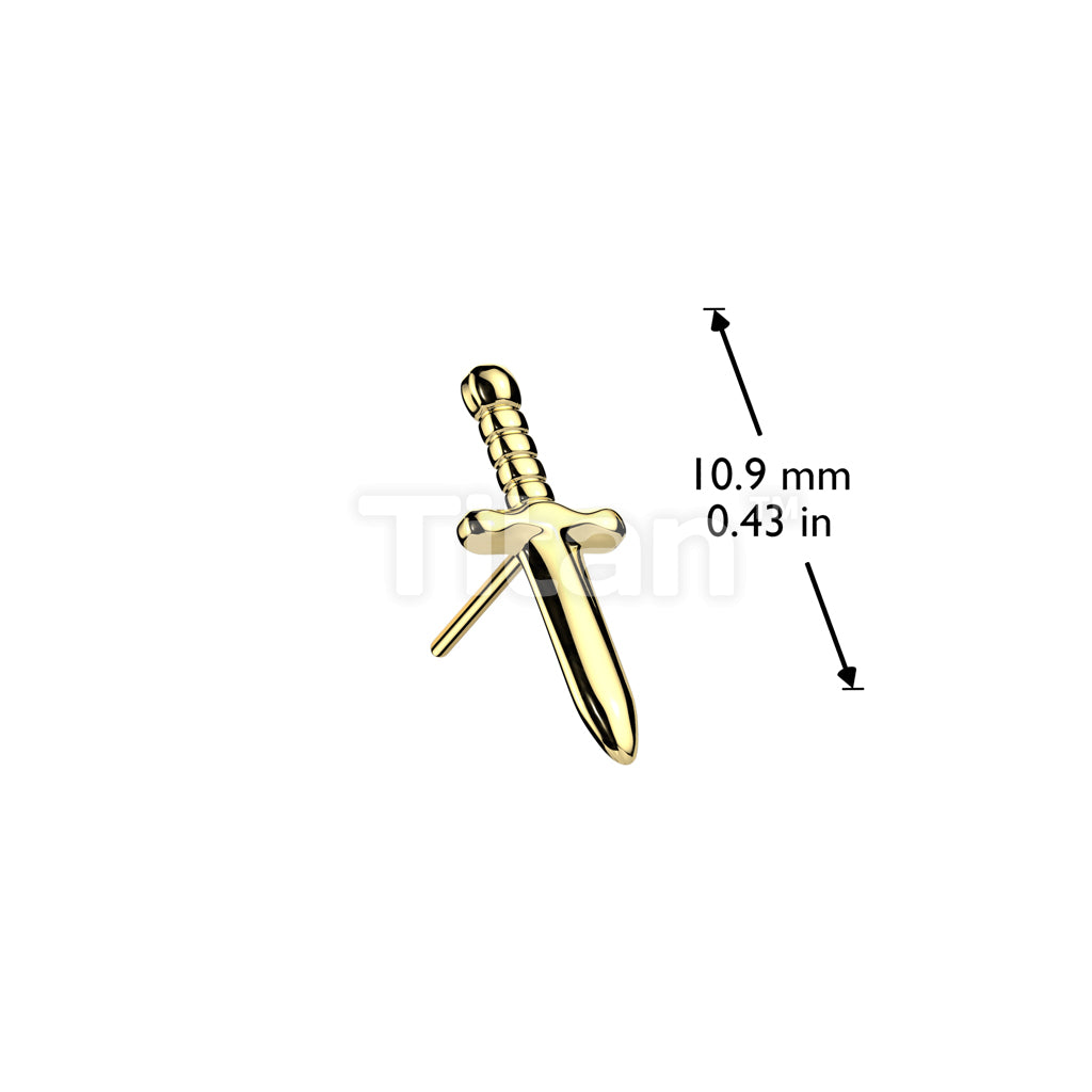 Implant Grade Titanium Threadless Push In Dagger Top - Image 5