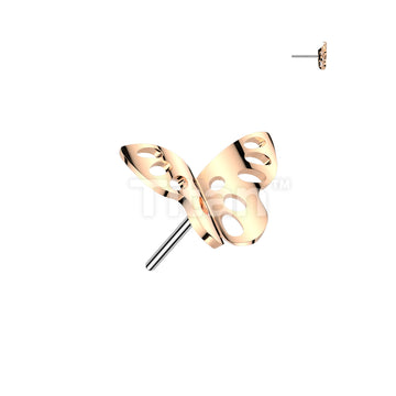 Implant Grade Titanium Threadless Push In Butterfly Top - Image 4