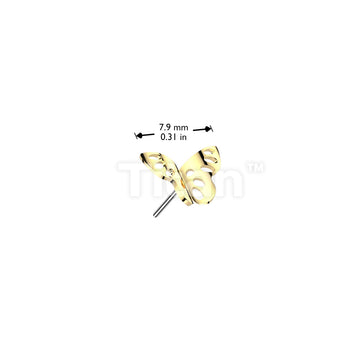 Implant Grade Titanium Threadless Push In Butterfly Top - Image 6