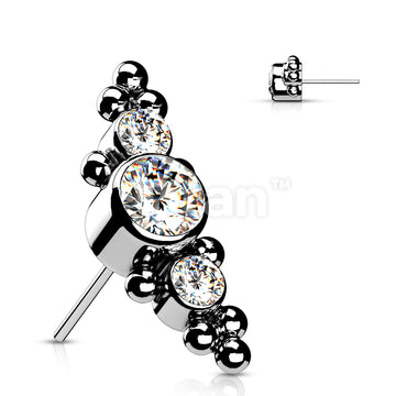ASTM F136 Titanium Implant Grade Titanium Threadless Push In Top With 3... - Image 4