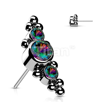 ASTM F136 Titanium Implant Grade Titanium Threadless Push In Top With 3... - Image 6