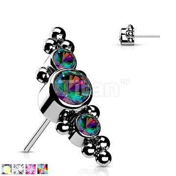 ASTM F136 Titanium Implant Grade Titanium Threadless Push In Top With 3... - Image 2
