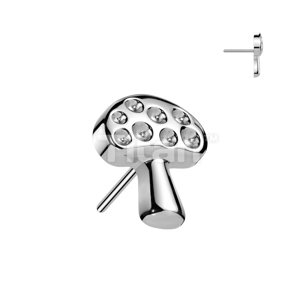 Implant Grade Titanium Threadless Push In Mushroom Top - Image 3