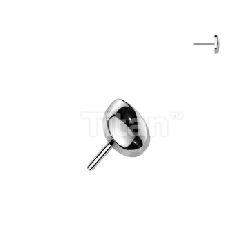 Implant Grade Titanium Threadless Push In Rounded Teardrop Top - Image 3