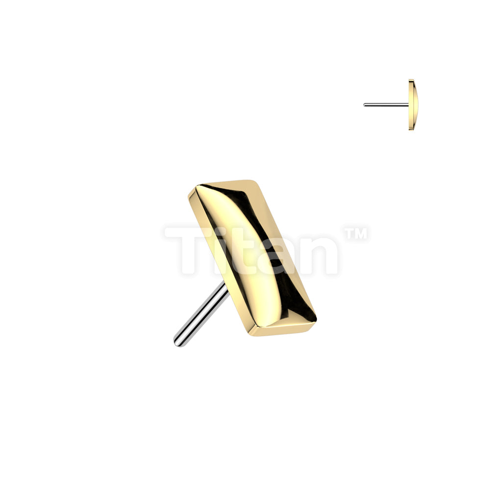 Implant Grade Titanium Threadless Push In Rounded Rectangle Top - Image 2