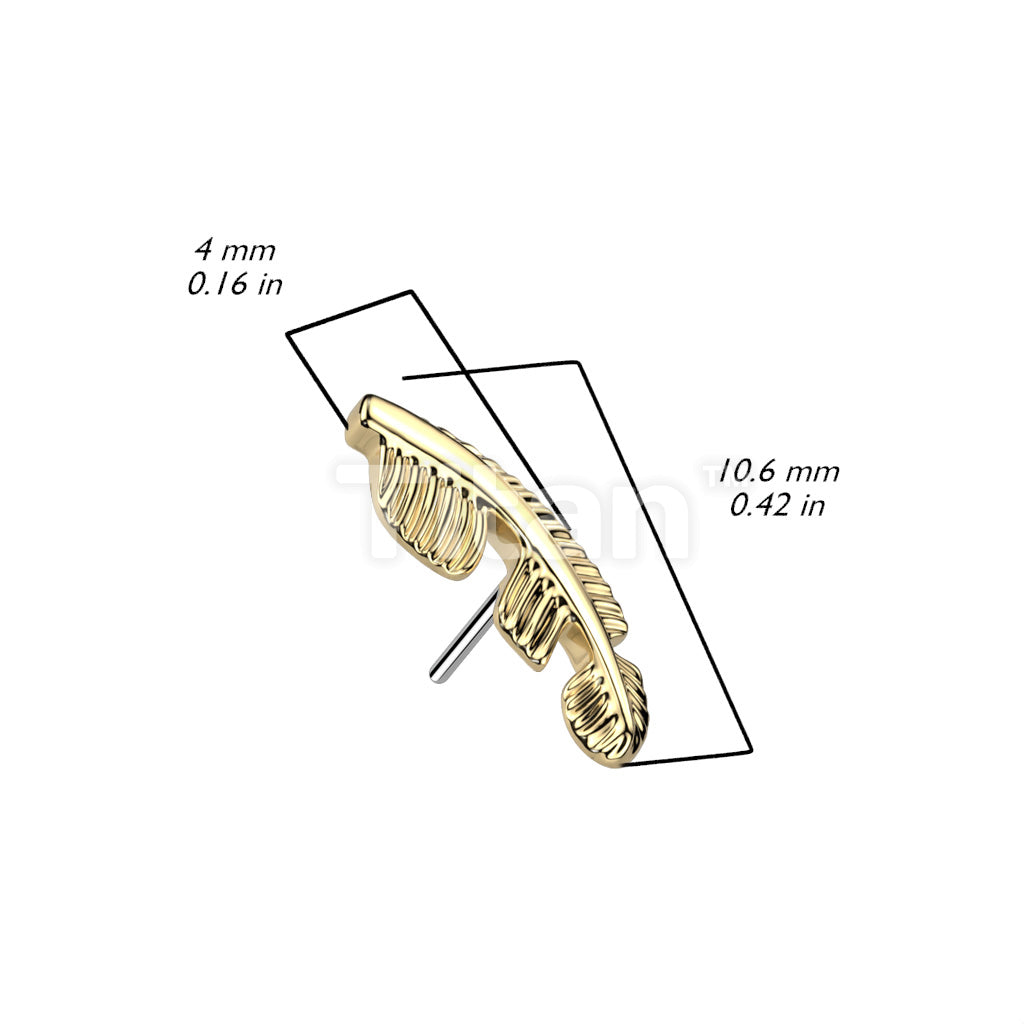 Implant Grade Titanium Threadless Push In Leaf Top - Image 6