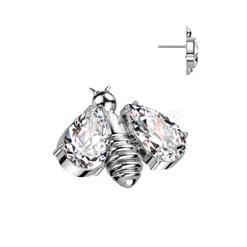 ASTM F136 Titanium Implant Grade Titanium Threadless Push In Bee With... - Image 3